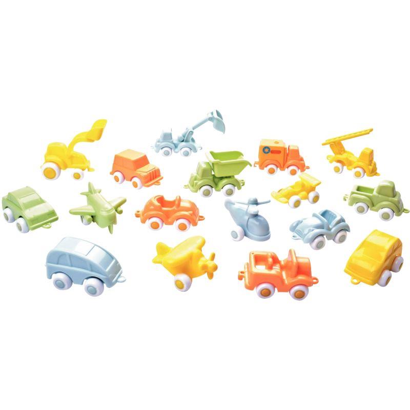 Image de  Baril de 30 mini-véhicules VIKING TOYS ECOLINE 
