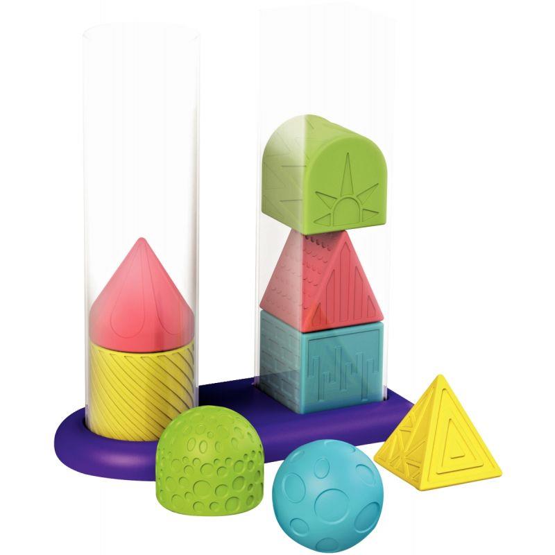 Image de  Géo formes souples, 8 pièces à empiler 
