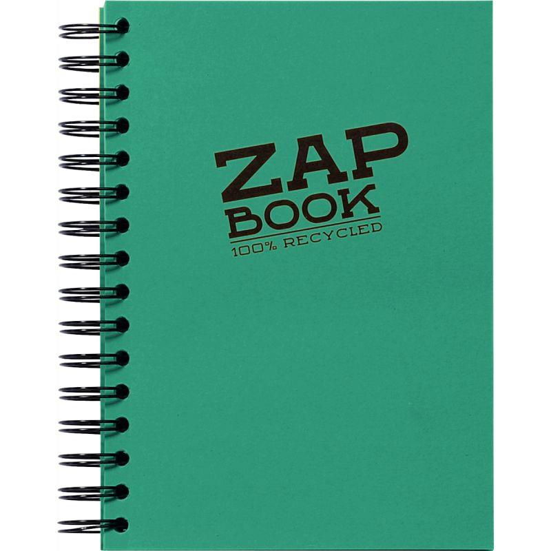 Image de  Cahier à reliure intégrale Zap Book, 160 pages unies, format A5 