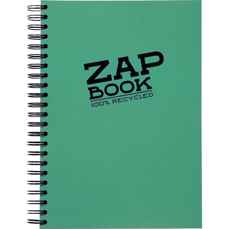 Image de  Cahier à reliure intégrale Zap Book, 160 pages unies, format A4 