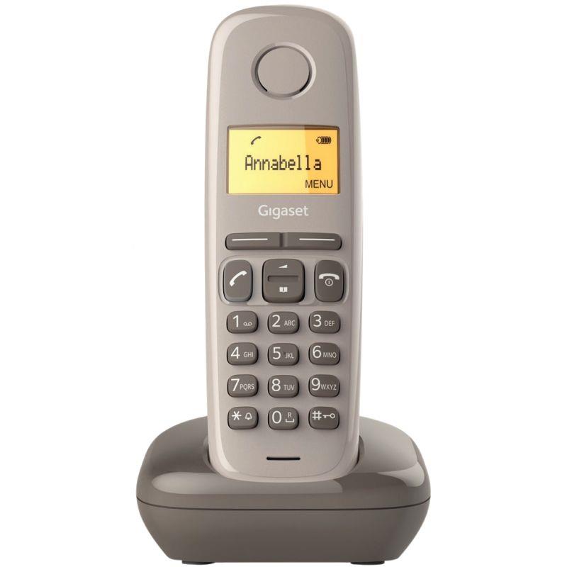 Image de  Téléphone Gigaset A170 solo taupe 