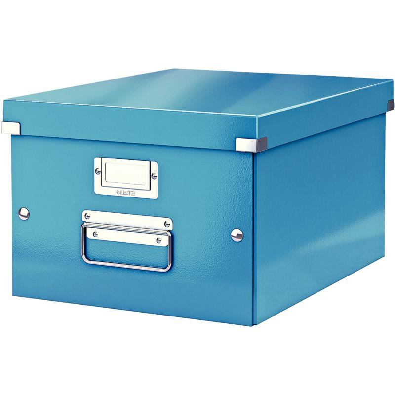 Image de  Boite de rangement CLICK&STORE A4+ bleue 