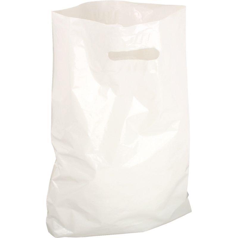 Image de  Paquet de 100 sacs plastique blanc 35x45x4cm 