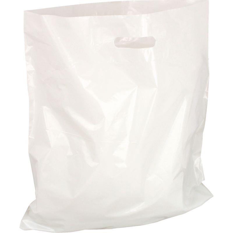 Image de  Paquet de 100 sacs plastique blanc 50x50x5cm 