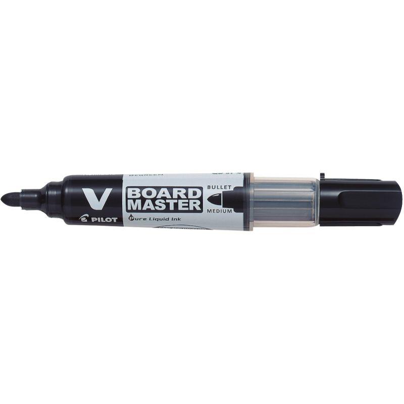 Image de  Marqueur tableau blanc V-Board Master pointe ogive 2,3mm noir 