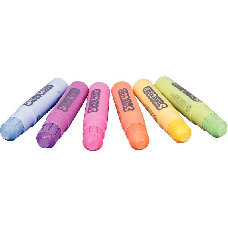 Image de  Boite de 6 sticks de gouache pastel 