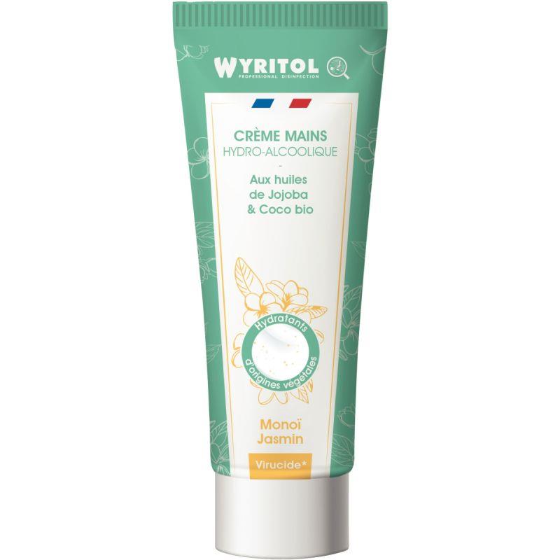Image de  Tube 75ml crème hydroalcoolique monoï jasmin 