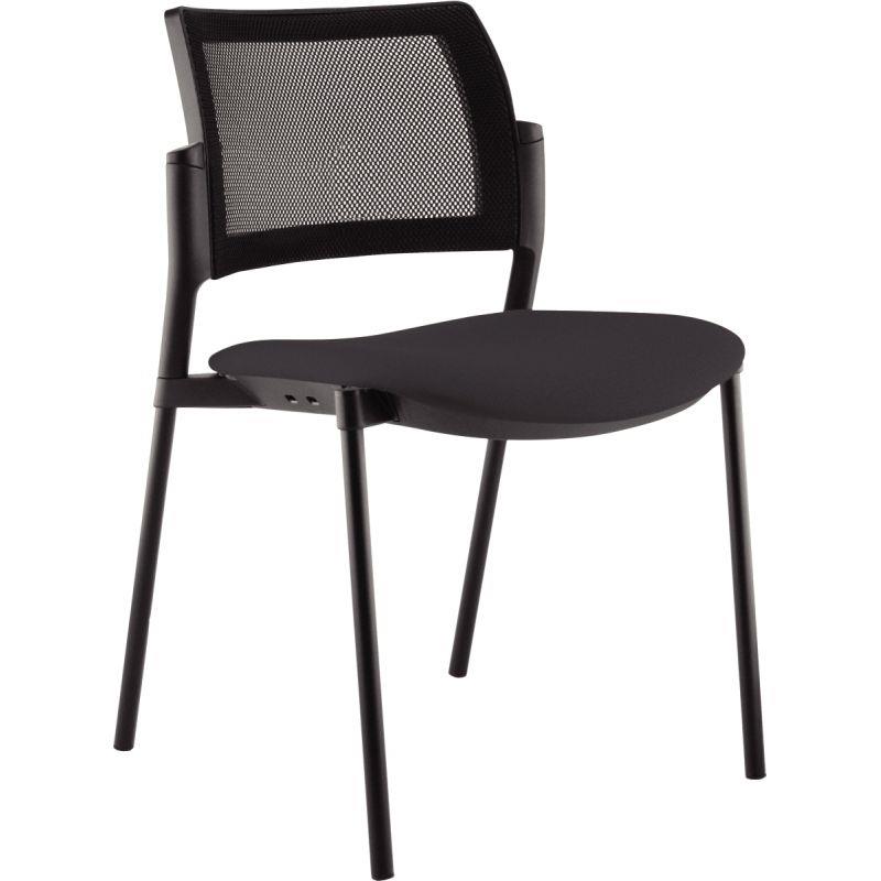 Image de  Lot de 2 chaises polyvalentes Kyos noir/noir 