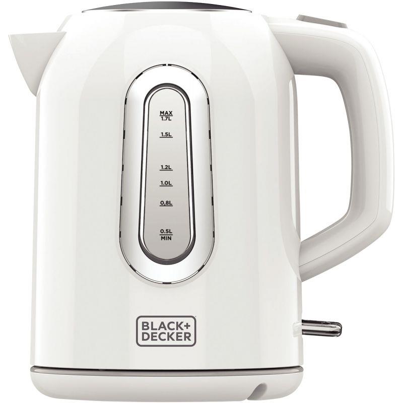 Image de  Bouilloire BLACK&DECKER  1,7L 2200W blanche 