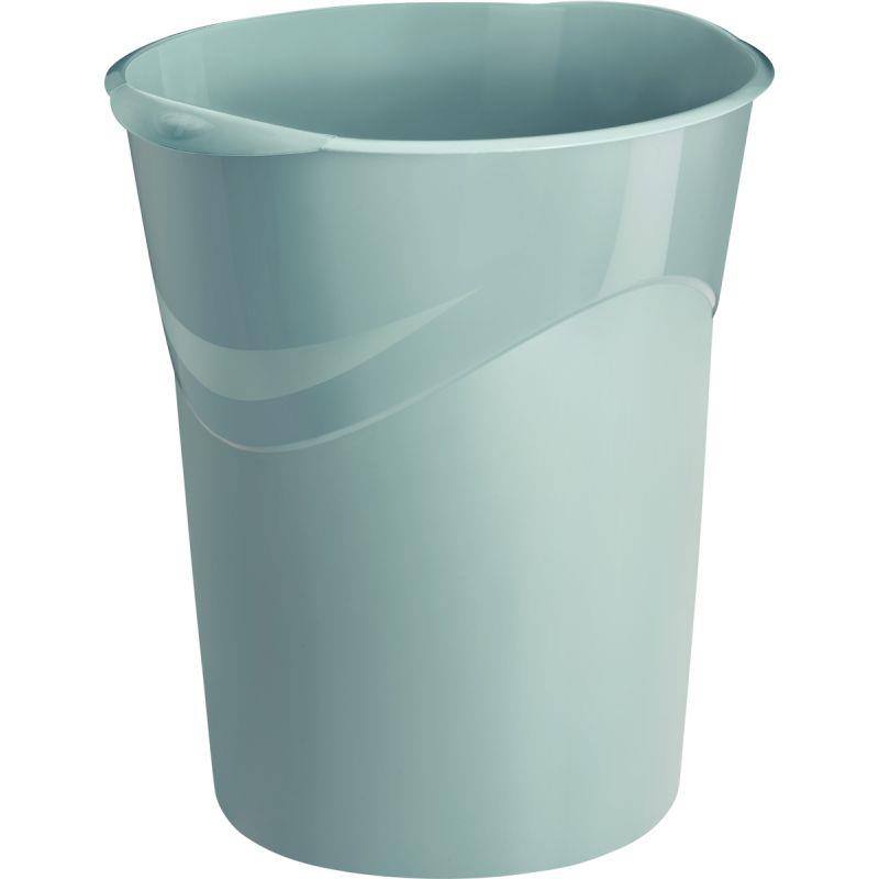 Image de  Corbeille à papier RIVIERA 14L vert d''eau 