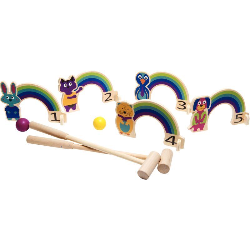 Image de  Croquet arc-en-ciel 