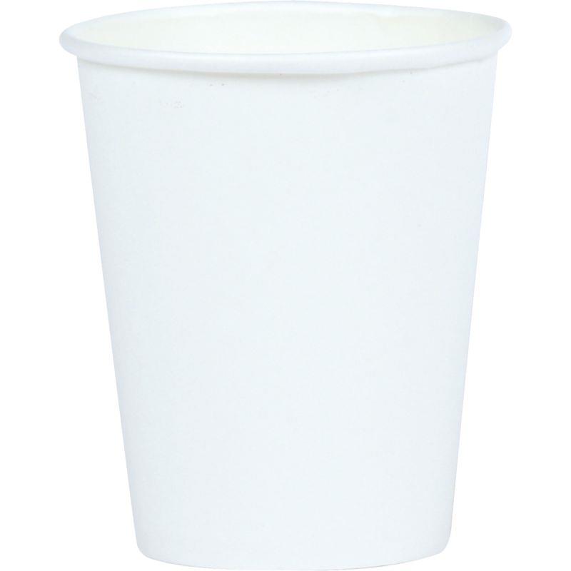 Image de  Sac de 25 gobelets en carton blanc 28cl 