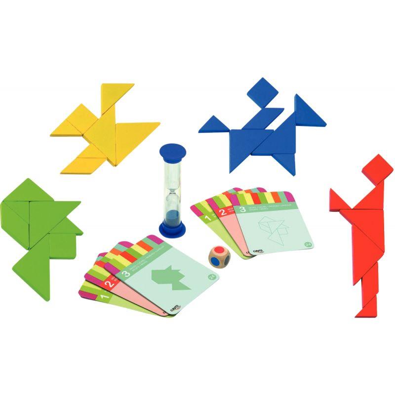 Image de  Boite de 4 tangrams + fiches 