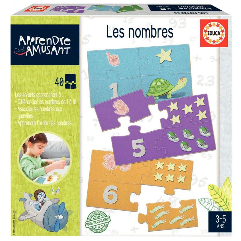 Image de  Apprendre les nombres 40 pièces 