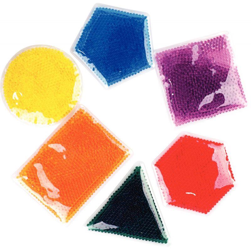Image de  Carton de 6 formes géométriques en gel 
