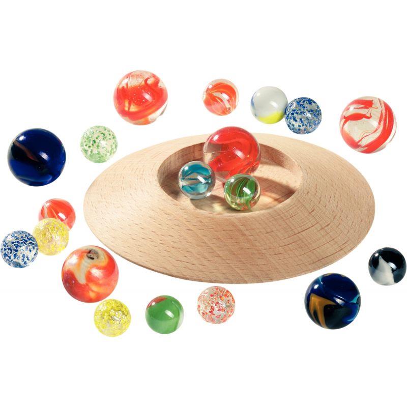 Image de  Jeu de 31 billes avec plateau 
