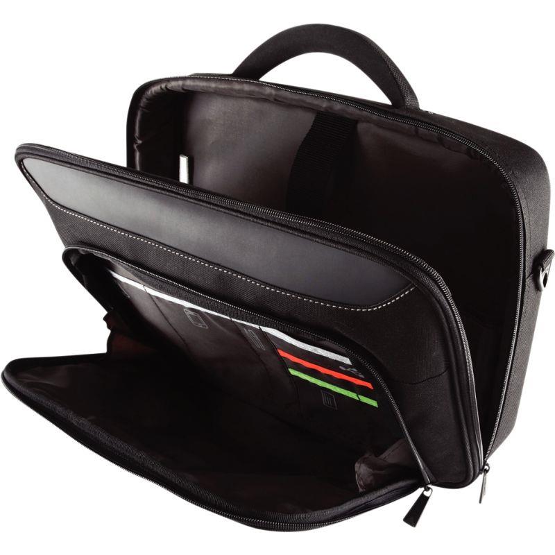 Image de  Sacoche clamshell pour ordinateur portable 18 pouces coloris noir 