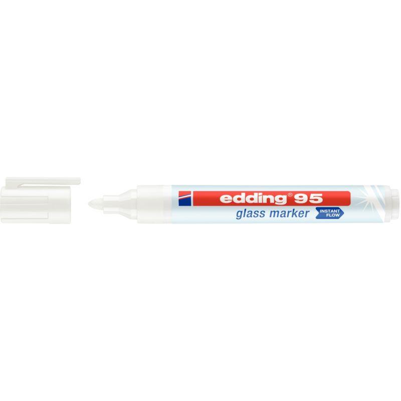 Image de  Marqueur verre E-95 blanc 