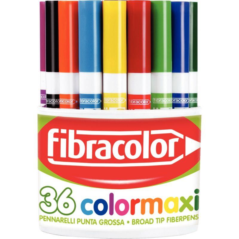Image de  Pot de 36 feutres Colormaxi assortis 