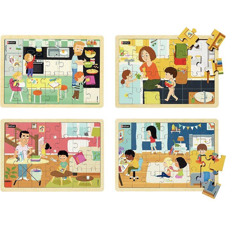 Image de  Lot de 4 puzzles, hors de danger 