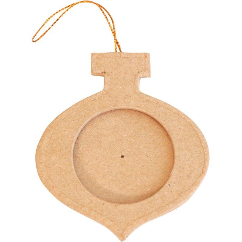 Image de  Lot de 10 cadres boules de Noël à suspendre, assortiment n°2 