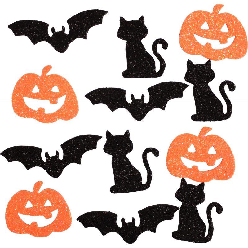 Image de  Sachet 48 stickers mousse Halloween 