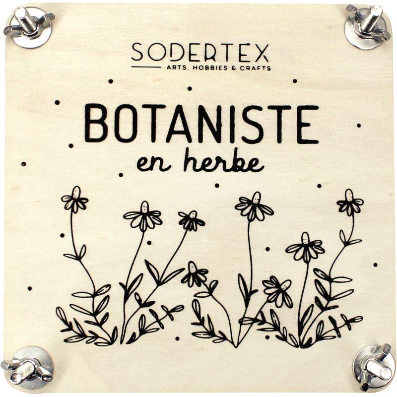 Image de  Presse à fleurs et feuilles en bois 