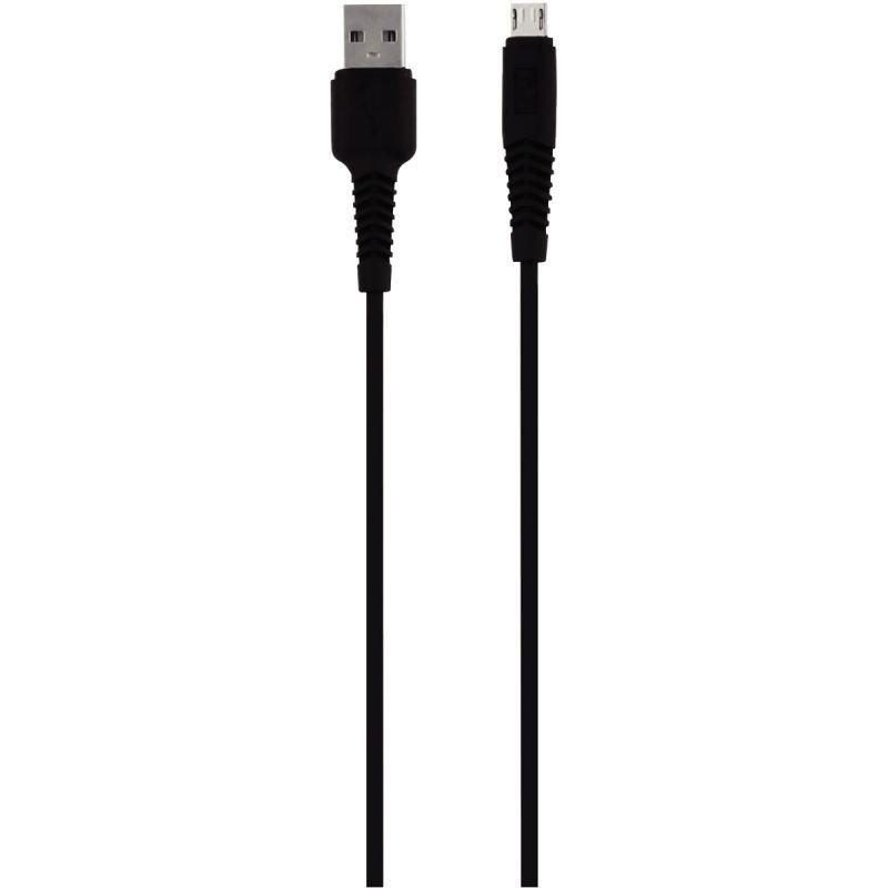 Image de  Cordon USB type A vers type micro USB B 1m noir 