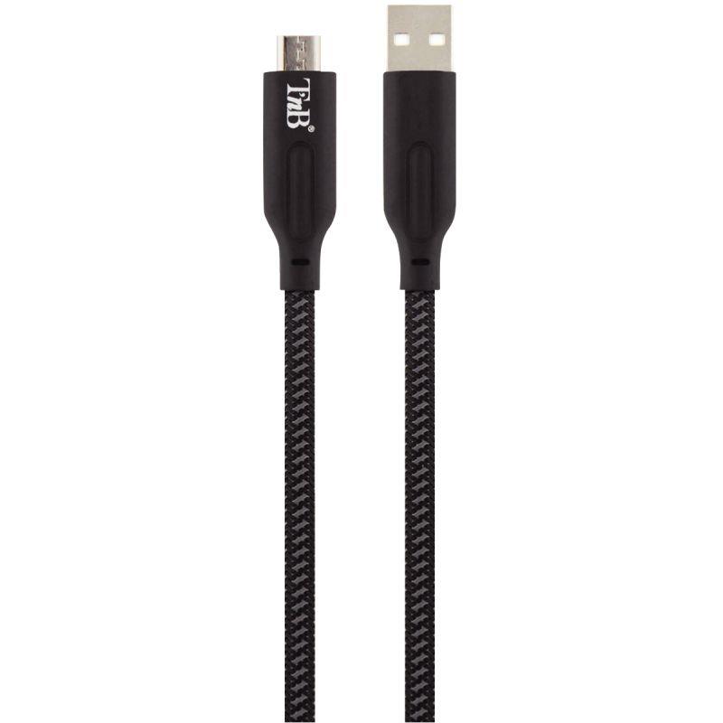 Image de  Cordon USB type A vers type micro USB B 3m noir 