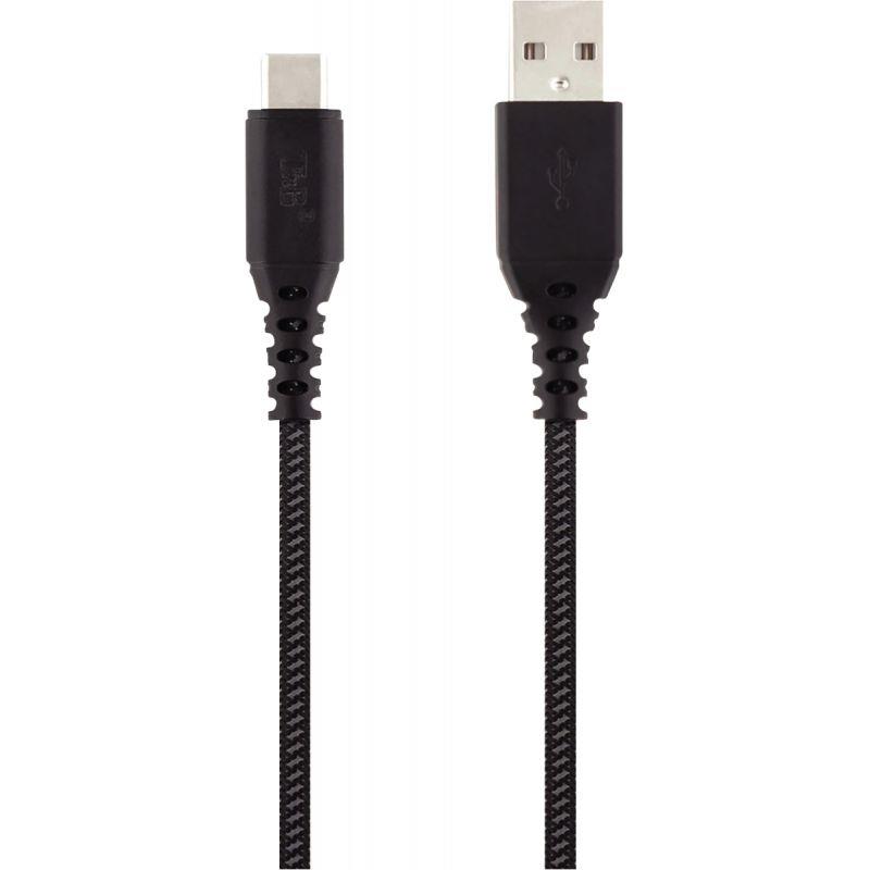 Image de  Cordon USB type A vers type C 1,5m noir 