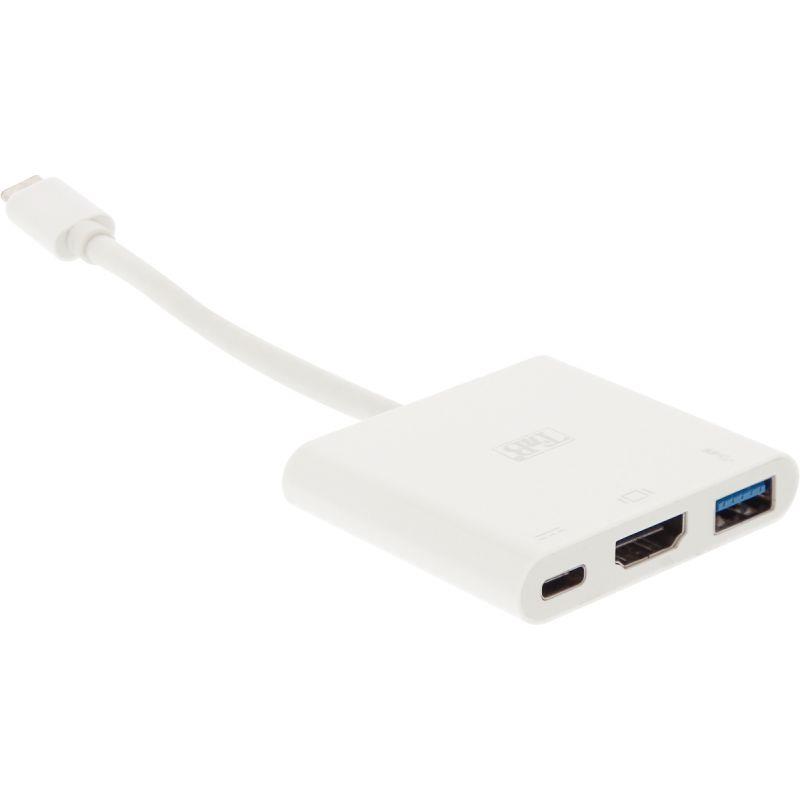 Image de  Adaptateur 3en1 USB-C vers HDMI 