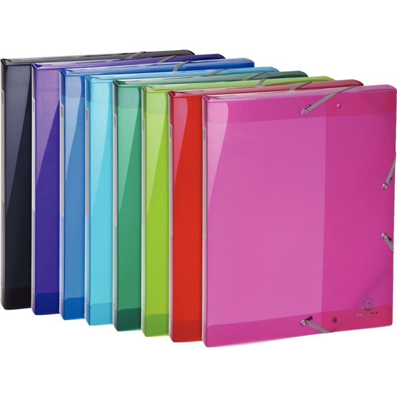 Image de  Boite de classement IDERAMA PP dos 2,5 cm, coloris assortis 