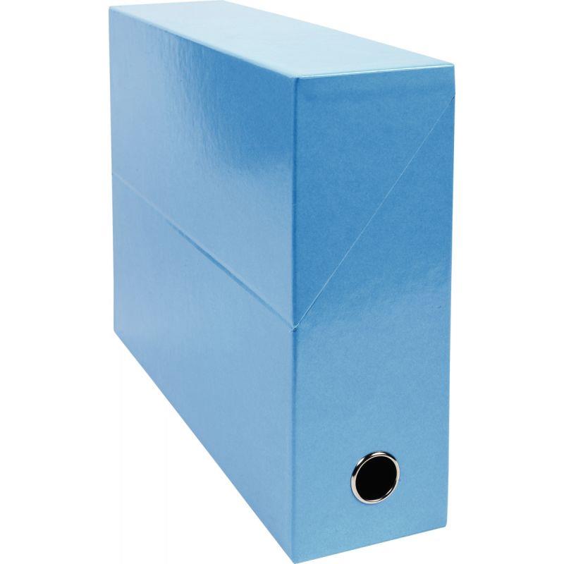 Image de  Boite de transfert IDERAMA, dos 9 cm, bleu clair 