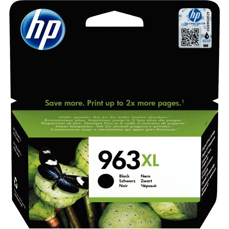 Image de  HP 963XL cartouche d''encre noire grande capacité authentique (3JA30AE) 
