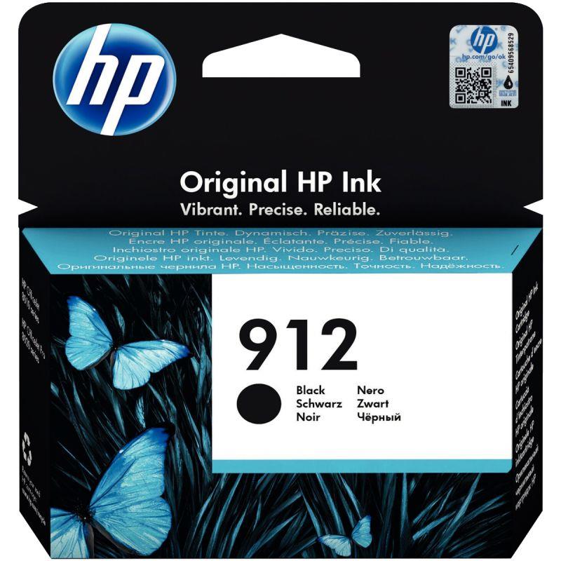 Image de  HP 912 cartouche d''encre noire authentique (3YL80AE) 
