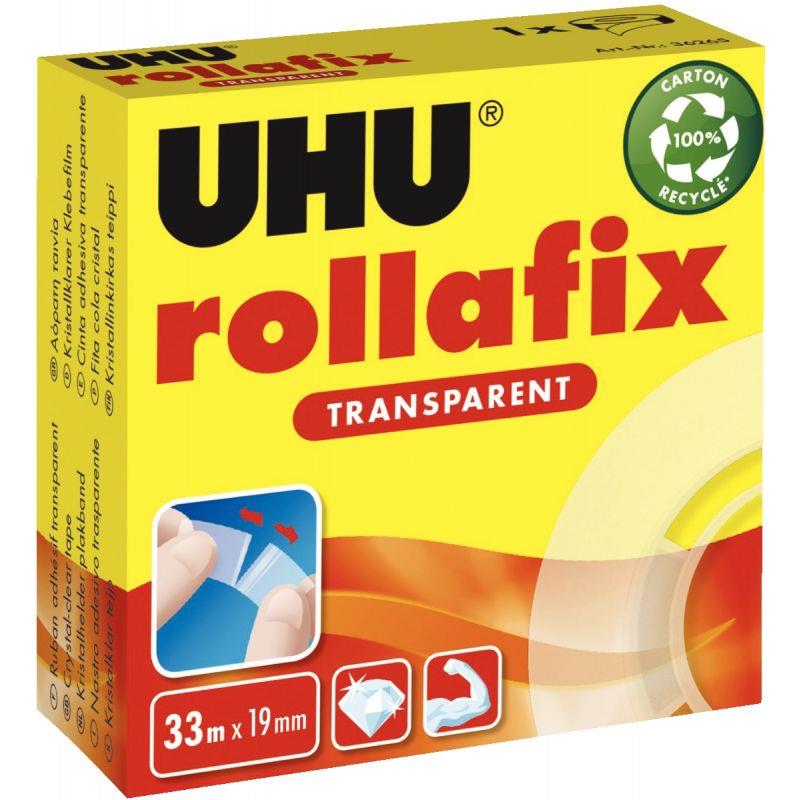 Image de  Rouleau adhésif transparent Uhu 19mmx33m 