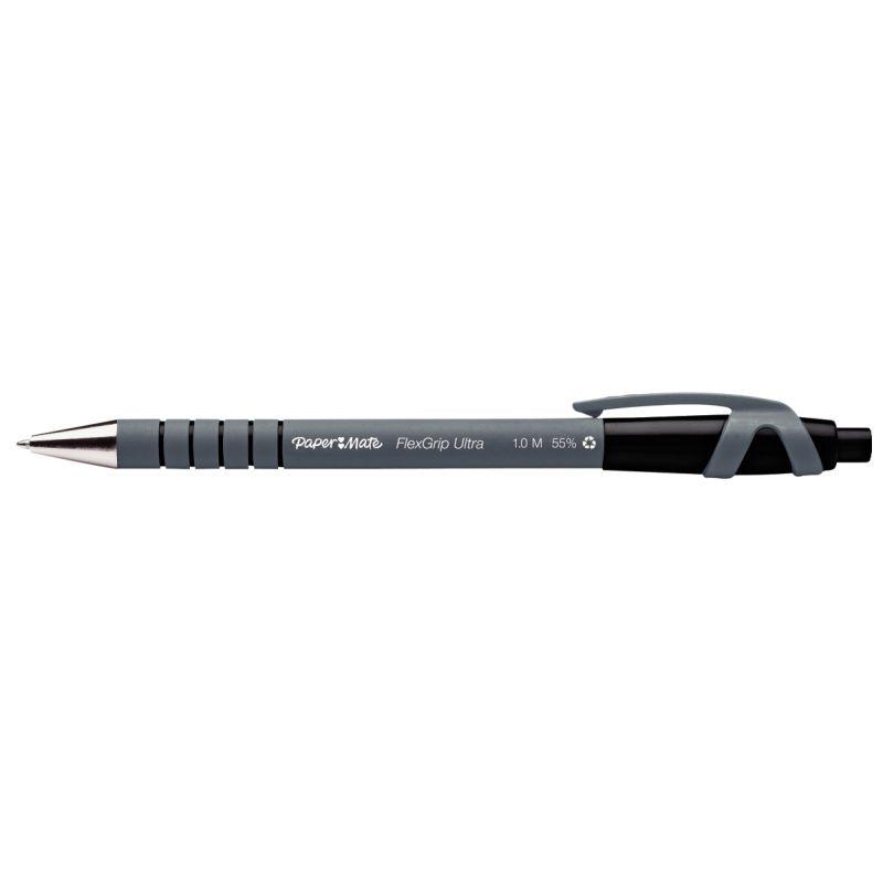 Image de  Boîte de 12 stylos Flexgrip Ultra noirs 