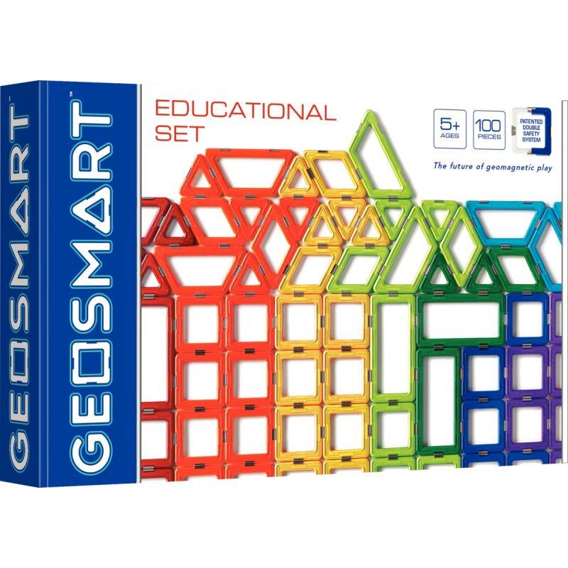 Image de  Coffret de 100 pièces magnétiques GEOSMART 