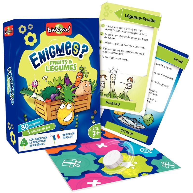 Image de  Enigmes fruits et légumes 