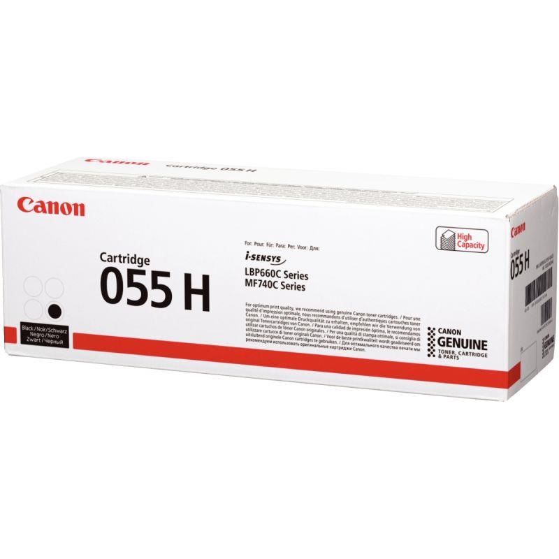 Image de  Canon 055H cartouche laser noir haute capacité authentique 