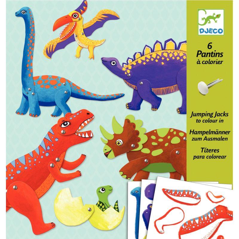 Image de  Pantins a créer dinosaures 