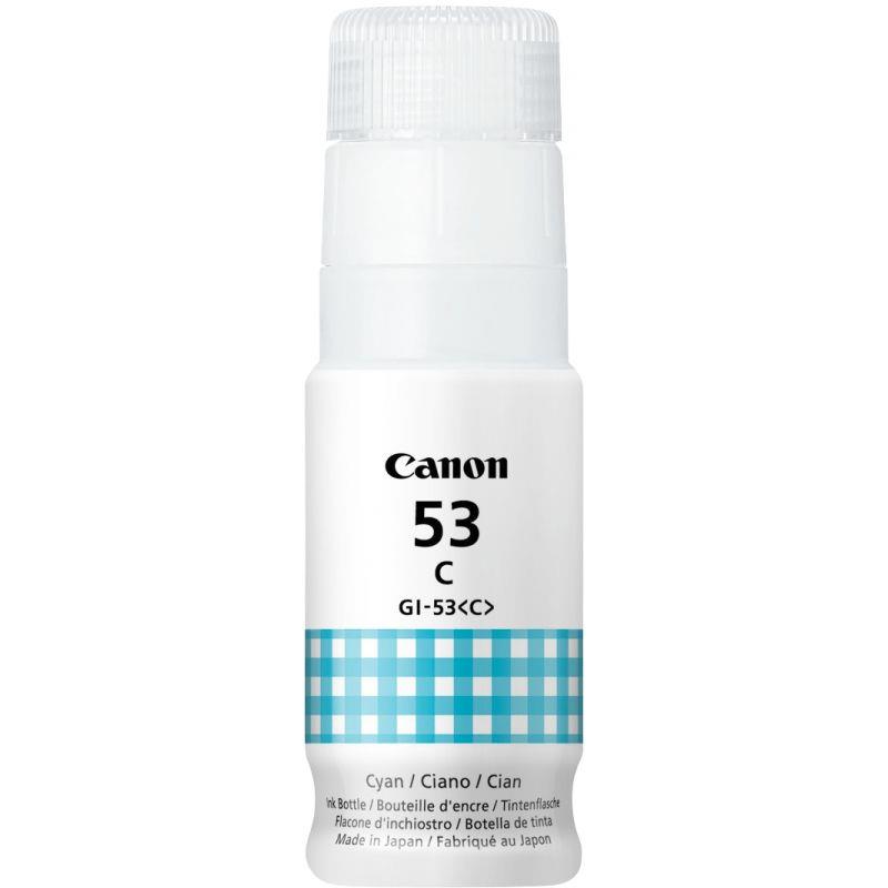 Image de  Canon 53 flacon d''encre cyan authentique (GI53C) 