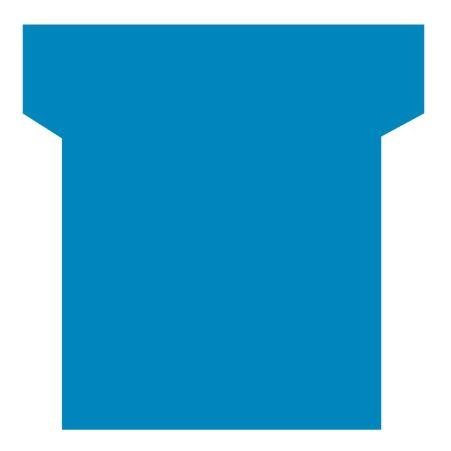 Image de  Paquet de 100 fiche planning indice 3 bleu clair 