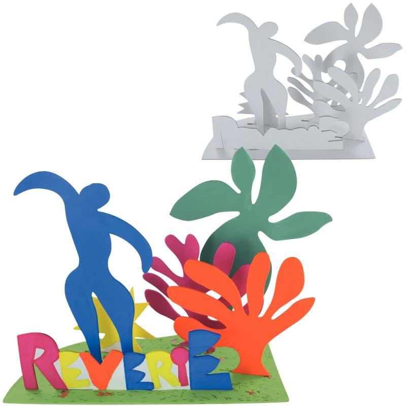 Image de  Lot de 5 sculptures carton rêverie végétale 