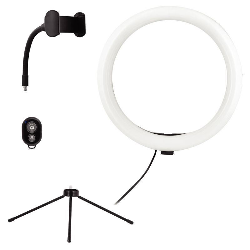 Image de  Anneaux de lumière TNB 10 pouces avec mini trépied 