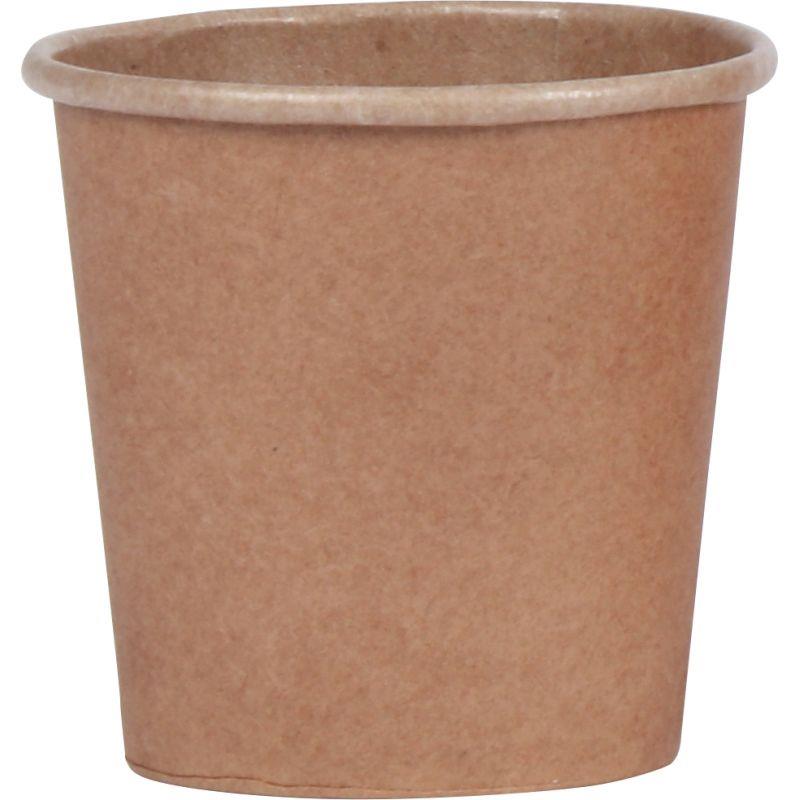 Image de  Sac de 50 gobelets en carton kraft 12cl 