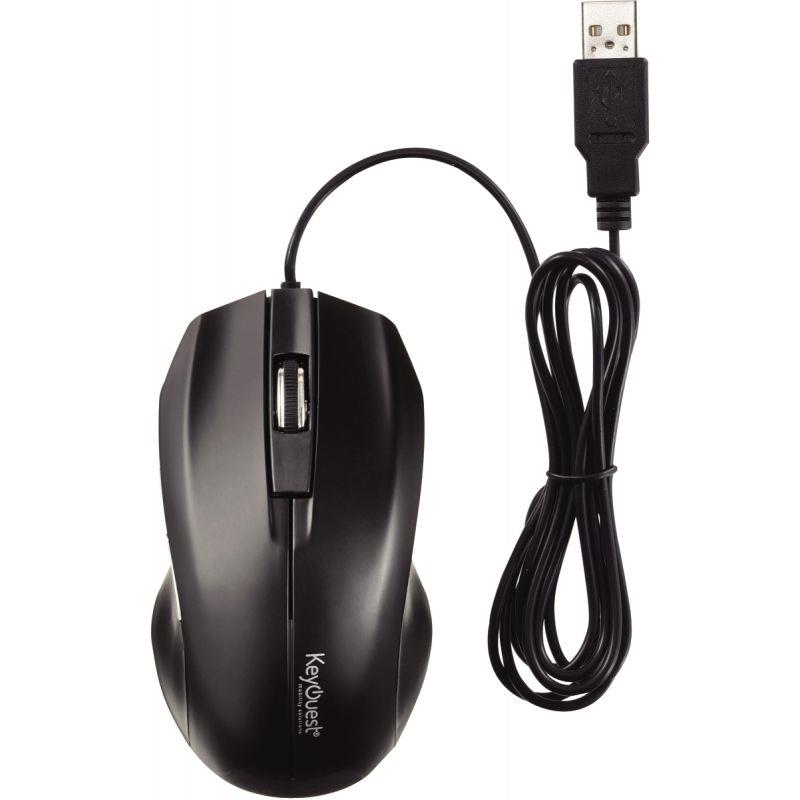 Image de  Souris filaire optique KeyOuest Expert couleur noir 