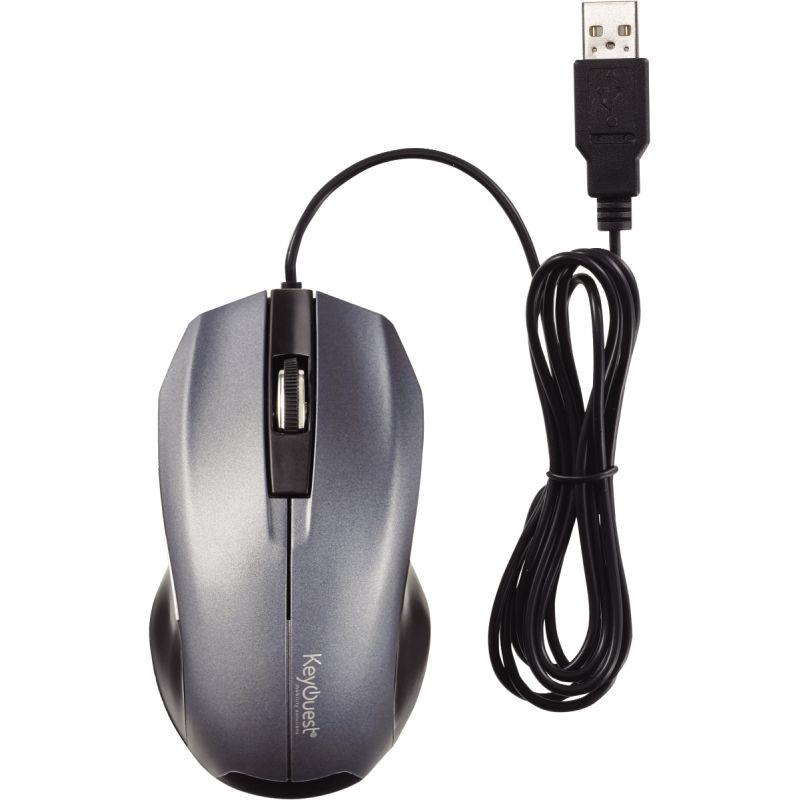 Image de  Souris filaire optique KeyOuest Expert couleur gris 