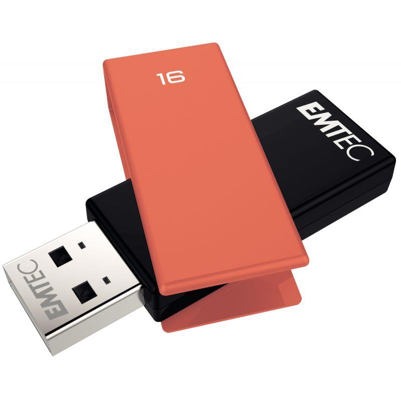 Image de  Clé USB 2.0 Emtec Brick C350 16 Go rouge 