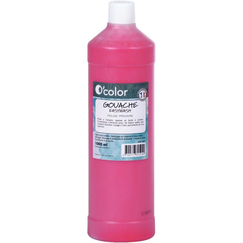 Image de  Flacon 1 L de gouache liquide économique coloris O''COLOR magenta 